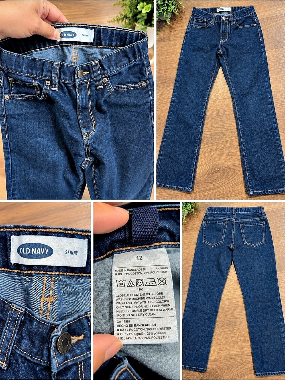 Old Navy Girls Skinny Jeans Blue Size 12